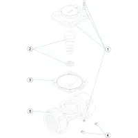 Pièces détachées pour Vanne hydraulique 2 à 3"