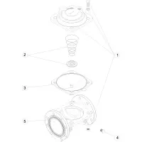 Pièces détachées pour Vanne hydraulique 4" Ø 80, 100 et 125
