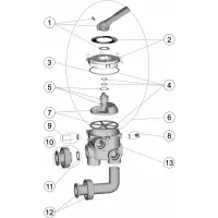 Pièces détachées pour Vanne SIDE 1"1/2