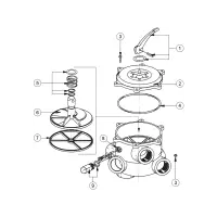 Pièces détachées pour Vanne Top et Side 1'1-2 - 2' - 3' (avant 2006)