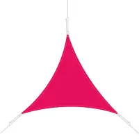 Voile d'ombrage Easy Sail triangle 3 x 3 x 3 m Framboise
