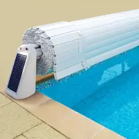 Volet automatique hors sol ABRIBLUE Open Solar Energy