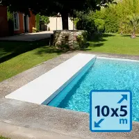 Volet immergé automatique 10m x 5m prêt à poser