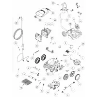 Pièces détachées pour Robot Zodiac Vortex type W
