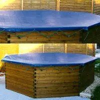 Couverture d'hivernage piscine hors sol bois GARDIPOOL