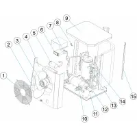 Pièces détachées pompe à chaleur AstralPool MINI 4.2KW ET 5.5KW