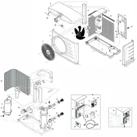 Pièces détachées pompe à chaleur Zodiac Z200 R32