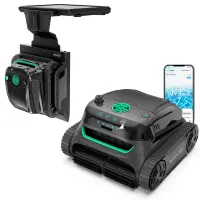 Robot piscine sans fil Wybot S2 avec station de charge solaire