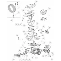 Pièces détachées pour Robots ZODIAC XA 2010, XA 2030, XA 2045, XA 2095