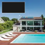 PVC armé ALKORPLAN 2000 verni uni - 150/100ème, vernis 1 face, uni - Rouleau de 25ml x 1.65m - Noir