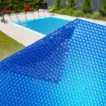 Bâche à bulles AQUALUX pour piscine ovale 7,20 x 3,50 m, ajustable