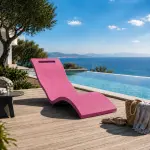 Chaise longue ARKEMA SERENDIPITY S010 - Fuschia