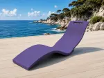 Chaise longue ARKEMA SERENDIPITY S010 - Violet