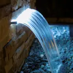 Cascade encastrable Maui 300 mm inox AISI 316