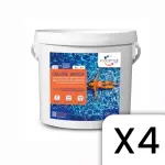 Chlore Shock 4kg PoolStyle PSL-500-0004 - Lot de 4