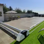 Couverture de sécurité à barres Motorisée EDEN Version Opaque - prix pour dimension 5x3m