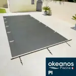 Bâche de sécurité à barres pour piscine Okéanos PI 5m x 2.60m
