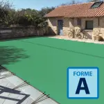 Couverture d'hivernage opaque Skin Freeze Forme A Amande / Ivoire