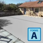 Couverture d'hivernage opaque Skin Freeze Forme A Gris / Gris