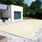 Couverture de sécurité à barres STARPOOL PREMIUM colori sable