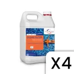 Détartrant pour filtre, bidon 5L PoolStyle PSL-500-0016 - Lot de 4 seaux