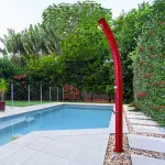 Douche solaire JOLLY A 520 en aluminium - Coloris Fuchsia