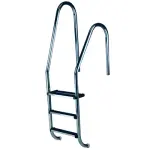 Echelle Asymétrique 2 marches - Tube Ø43mm en acier inox AISI 316 poli - largeur 500mm