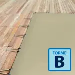 Couverture d'hivernage opaque Skin Cold forme B Ivoire / Ivoire