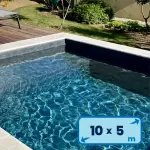 Liner piscine 10m x 5m rectangulaire, hauteur 1,50m - XTRA