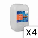 pH Moins liquide, lot de 4 bidons de 20L