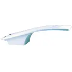 Plongeoir Flexible DYNAMIC longueur 1.61 m hauteur 0.46 m coloris blanc