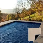 Couverture de protection pour volet ProCover Forme A - Sable / Noir