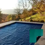 Couverture de protection pour volet ProCover Forme A - Vert / Noir