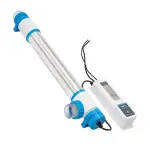 Stérilisateur piscine UVc pour bassin 40m³ PURIQ Bright 40, débit 12m³/h