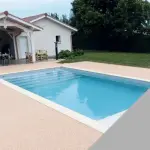 Liner 75/100ème ULTIM - Forme 1 standard - Gris minéral