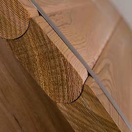 Chevillage panneaux et madriers sauna barrel Chevillage panneaux et madriers sauna barrel