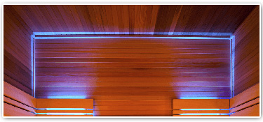 Chromothérapie sauna alto prestige Chromothérapie sauna alto prestige