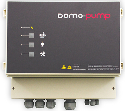 Coffret de filtration et éclairage DomoPump