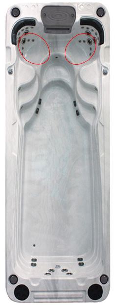 Configuration spa de nage 2 places Virago Configuration spa de nage 2 places Virago