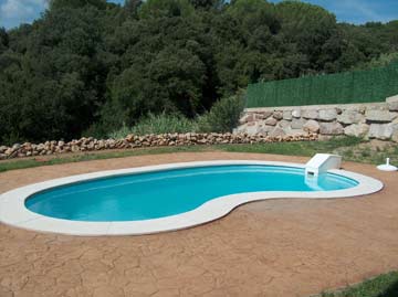 Coque polyester piscine Taormina Coque polyester piscine Taormina