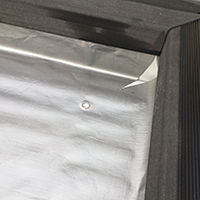 Couverture pour volet de piscine Procover, les fixations cabiclics Couverture pour volet de piscine Procover, les fixations cabiclics
