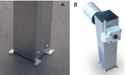 Pieds de la couverture ROLLER BAR Pieds de la couverture ROLLER BAR