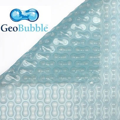 Bâche à bulles Sol+Guard GeoBubble JMCOVER 500 microns Quattro - bordage de protection sur 4 cotés