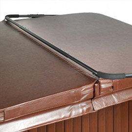Position fermée sur lève couverture de spa covermate Position fermée sur lève couverture de spa covermate