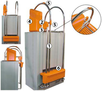 Echelle automatique motorisee Waterlift Echelle automatique motorisee Waterlift