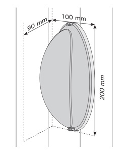 Dimensions lampe harvia sauna Dimensions lampe harvia sauna
