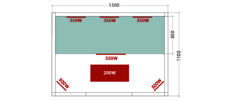Dimensions Sauna Infrarouge Purewave 3 places Dimensions Sauna Infrarouge Purewave 3 places