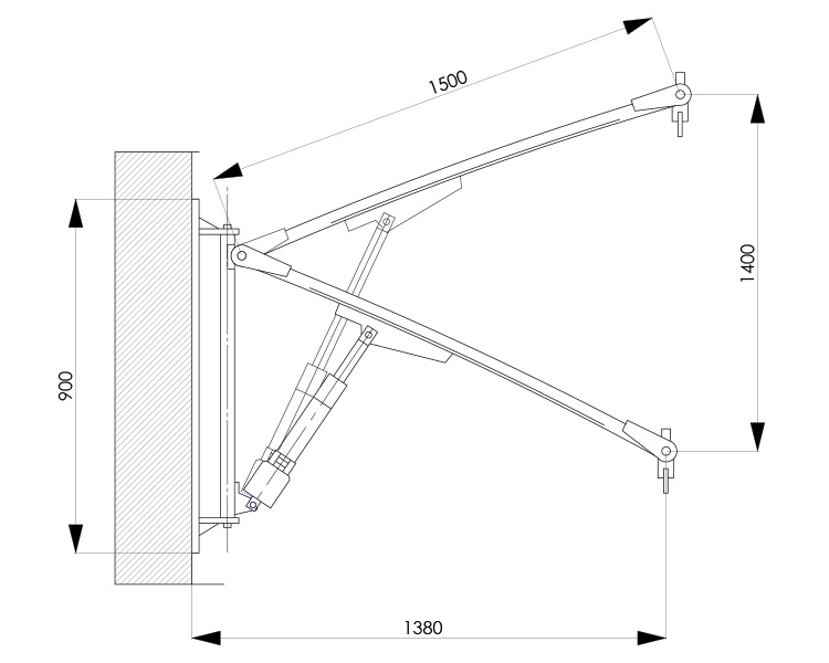 Dimensions siège élévateur F130 Dimensions siège élévateur F130
