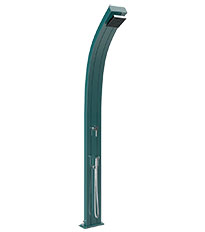 Douche solaire Spring A140 Top Line coloris émeraude Douche solaire Spring A140 Top Line coloris émeraude