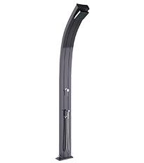 Douche solaire Spring A140 Top Line coloris noir nacré Douche solaire Spring A140 Top Line coloris noir nacré